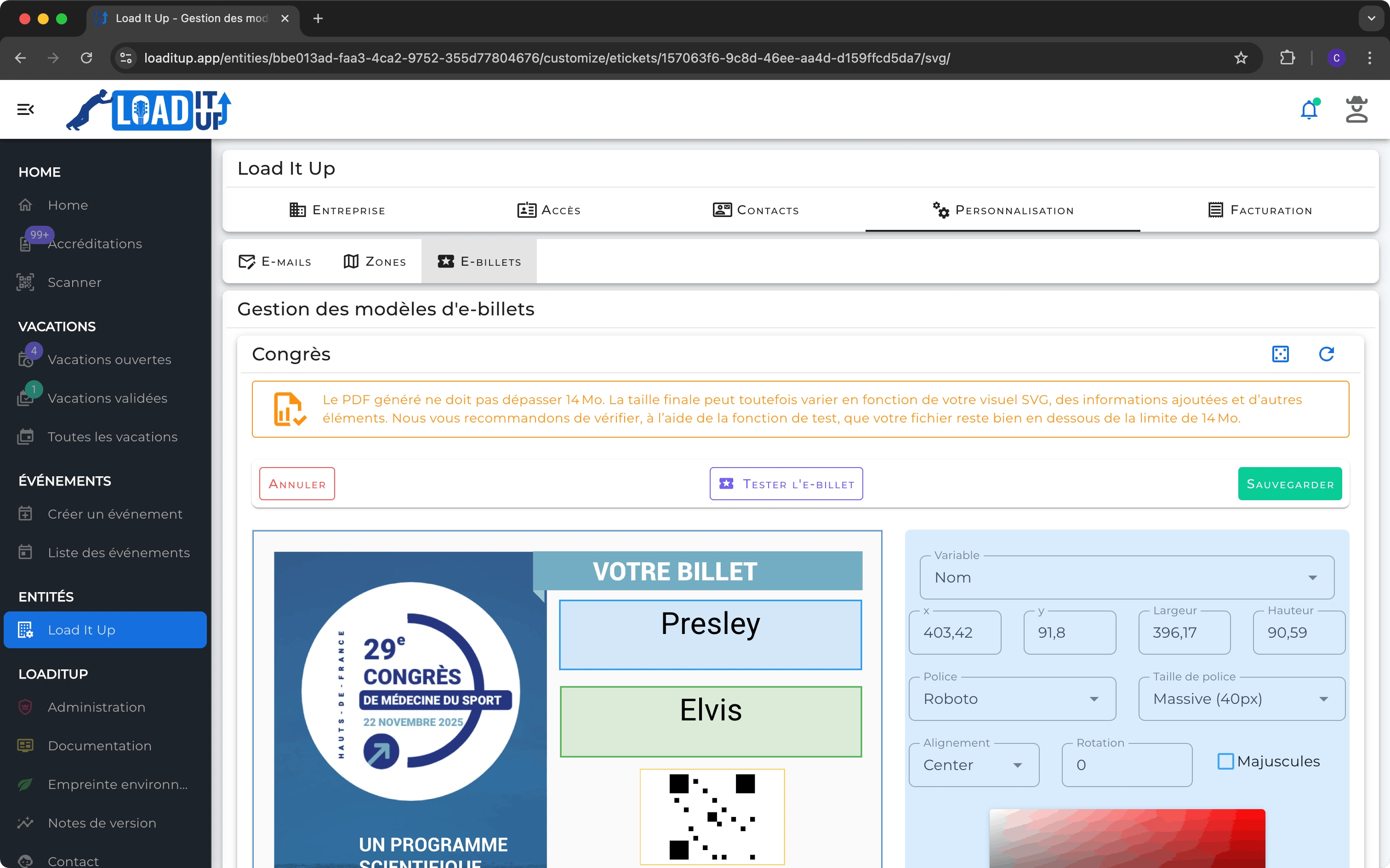 e-Billetterie